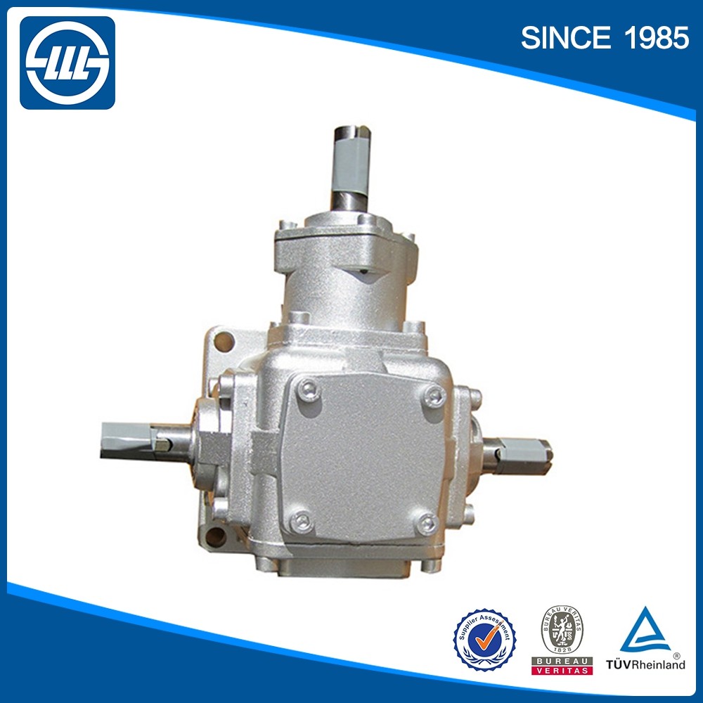 T Series comer 90 degree right angle gearbox speed reducer power transmission drive comer gearbox 90 degree drive gear box