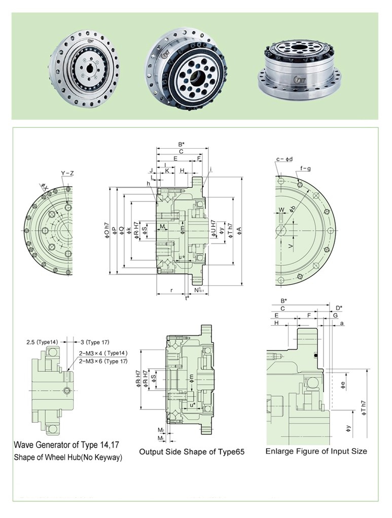 Best China manufacturer & factory Elss Series Strain Wave Gearing Harmonic Reducer Drive Table Dividing Head Mini Cross Roller Bearing DC Motor with Drive Stepper With high quality best price H4455f4cc7be146178acd4095570fbaadO