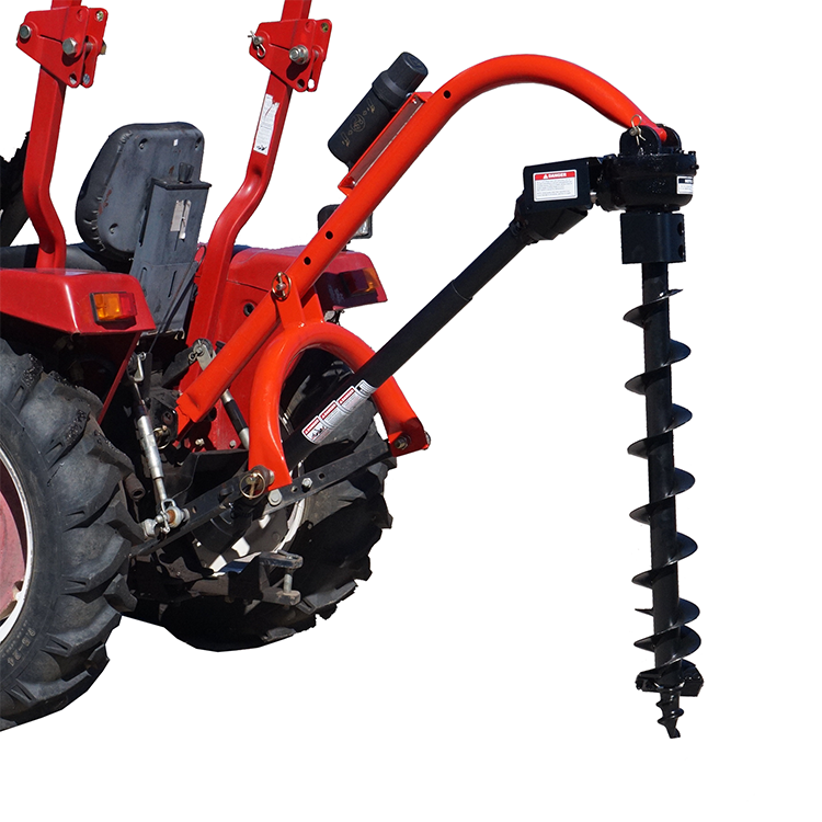 Tractor Mounted Post Hole Digger Mini Tractor Post Hole Digger- YWEP one of best Supplier importer wholesale Distributors in QC Canada