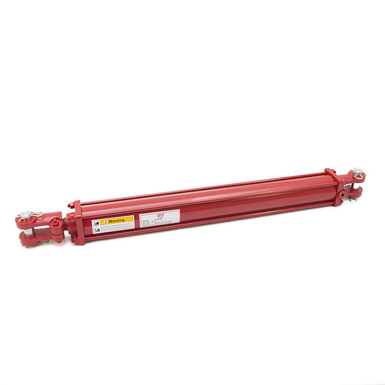 China high quality Tie Rod Cylinder Hydraulic Double Acting 2.5&quot X 24&quot Best Supplier Manufacturer & gearbox Factory 