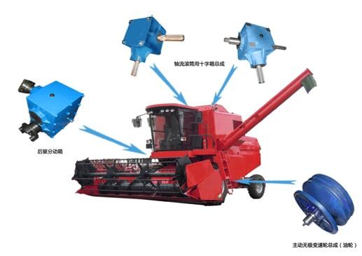 Agricultural Machinery Cross Shaft Gearbox