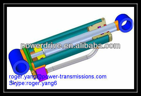 cheap telescopic  hydraulic cylinders