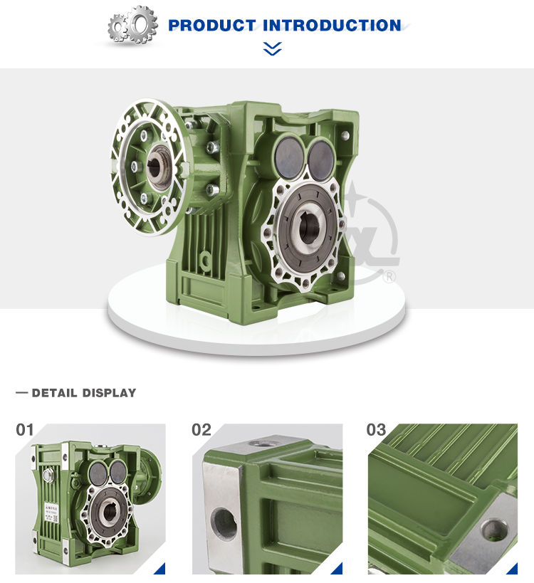 Most popular aluminium variable speed reducer electric high rpm reduction worm motor gearbox