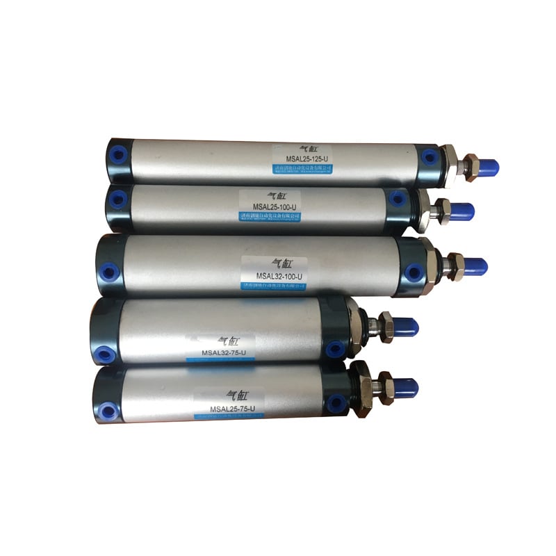 MSAL series Aluminum alloy mini pneumatic cylinder