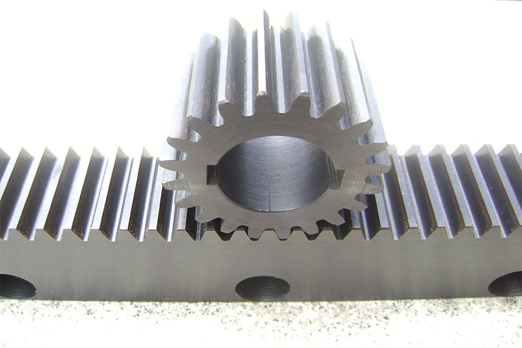 High quality CNC machines custom spur gear rack