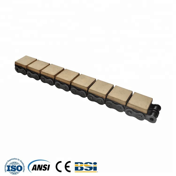 China high quality nonstandard conveyor chain with plastic attachment supplier in china Best Supplier Manufacturer & gearbox Factory 