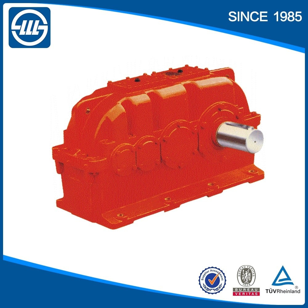 ZLY 2 stage gearbox /gear reduction machine for power transmission reducer drive worm gear reducer gear reduction transmission