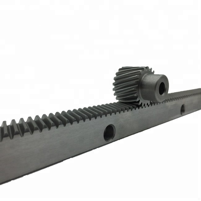 Best China manufacturer & factory China  in Durg-Bhilainagar India  manufacturer CNC steel helical gear rack and pinion gears M4 40*40*1000mm With high quality best price 