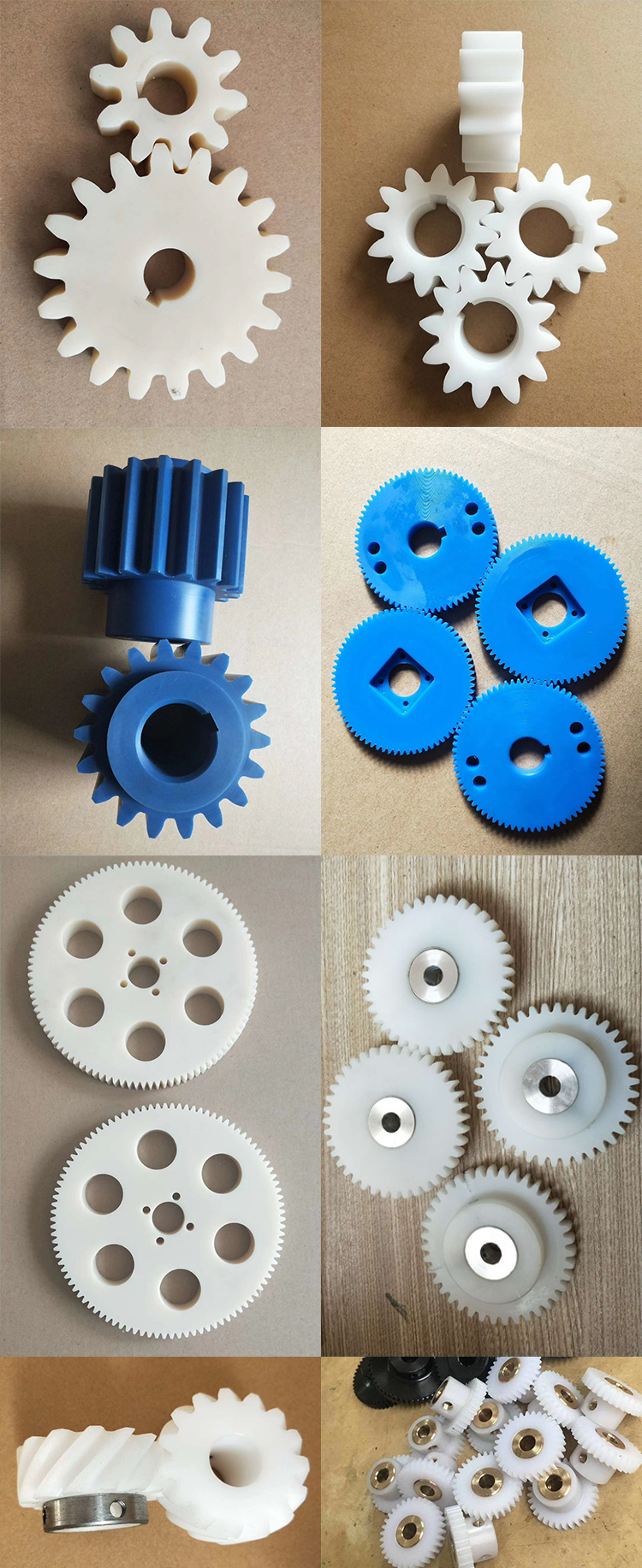 High quality Plastic injection parts by material Nylon POM PC PP ABS PE Rubber