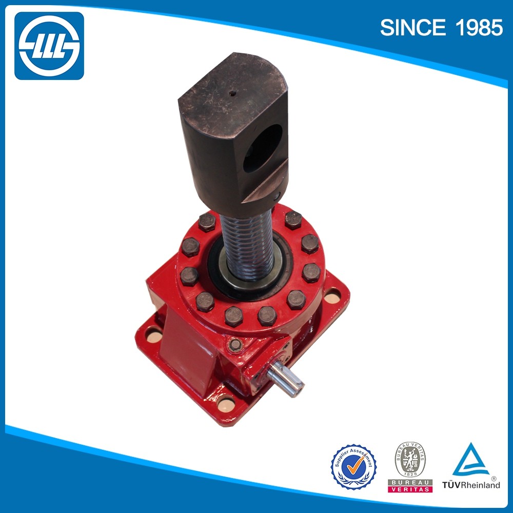 SWL electric screw jack worm lifters hand crank screw jack 1 20 ratio worm gear reducer 1 50 ratio worm gear box mini screw jack