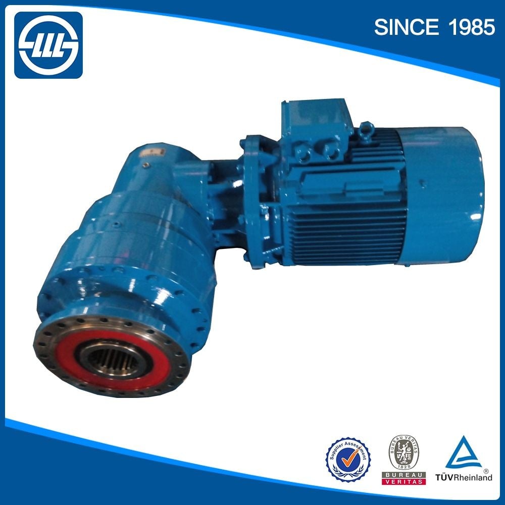 SLP series 2 speed hydraulic motor planetary gearbox planetary gearbox 52mm 61 ratio with  rating marine engine with gearbox