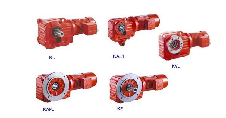 manufacturer of Superior quality reducing motor gearbox reducer helical bevel hollow shaft speed reducer