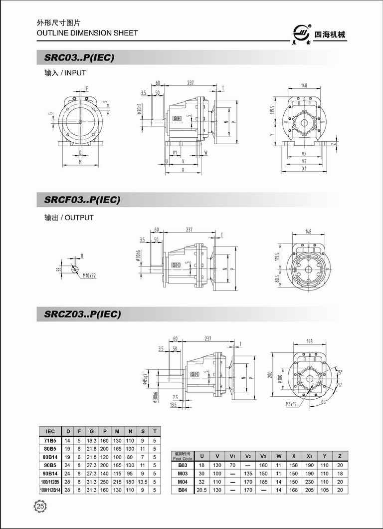 Two-staged Speed Reduction Helical Gearbox Reducer