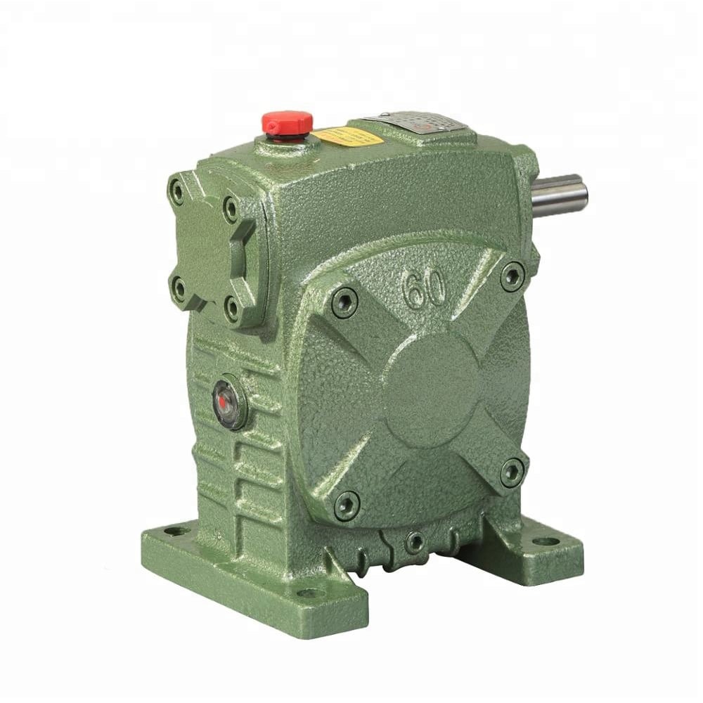 WPA series worm gear box 1 20 ratio horizontal worm reduction gearbox industrial motor worm gearbox wpa200