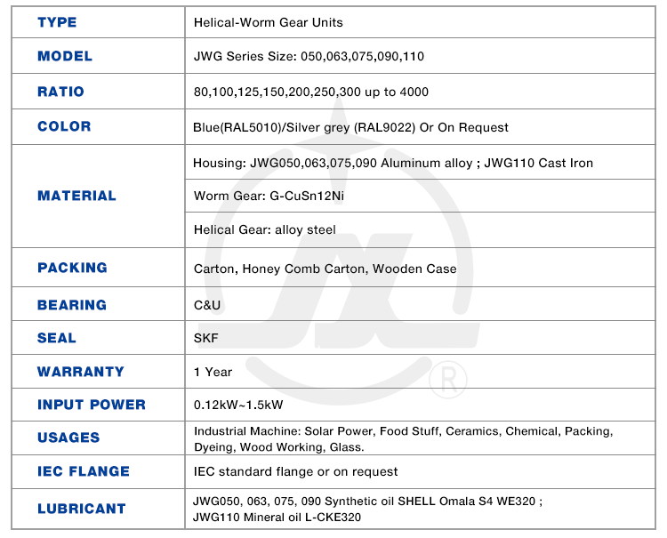 EPG superior quality worm gear speed reducer wholesale