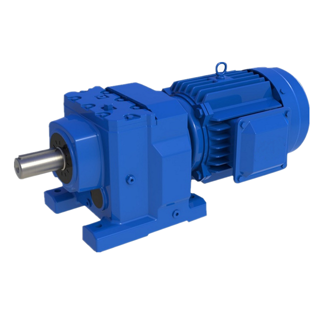 high  Cheap quality 20CrMnTi alloy steel high working environment temperature  R series helical gearbox  supplier- YWEP one of best Supplier importer wholesale Distributors in QC Canada