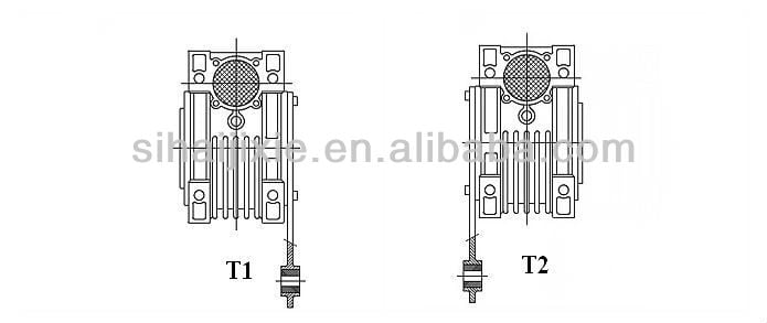 Aluminium Gear Motor For Conveyor Speed Reduction