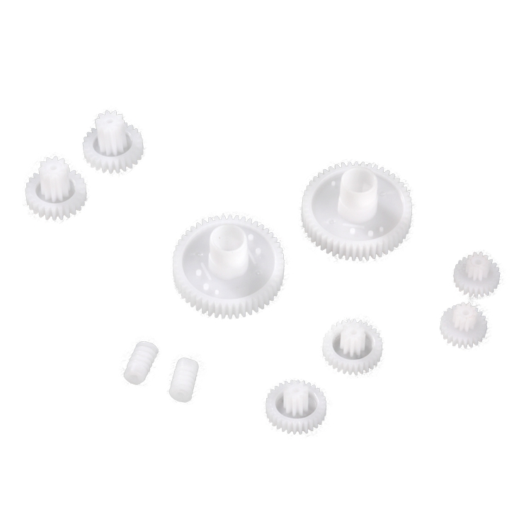 Factory price custom hard tooth pioion small plastic gear