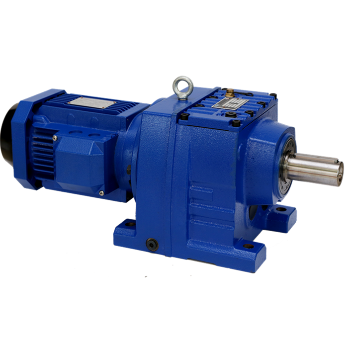 China high quality China R series Transmission Helical Bevel Worm Gear Speed Reducers For Electric Motors for bending rolling machine Best Supplier Manufacturer & gearbox Factory 