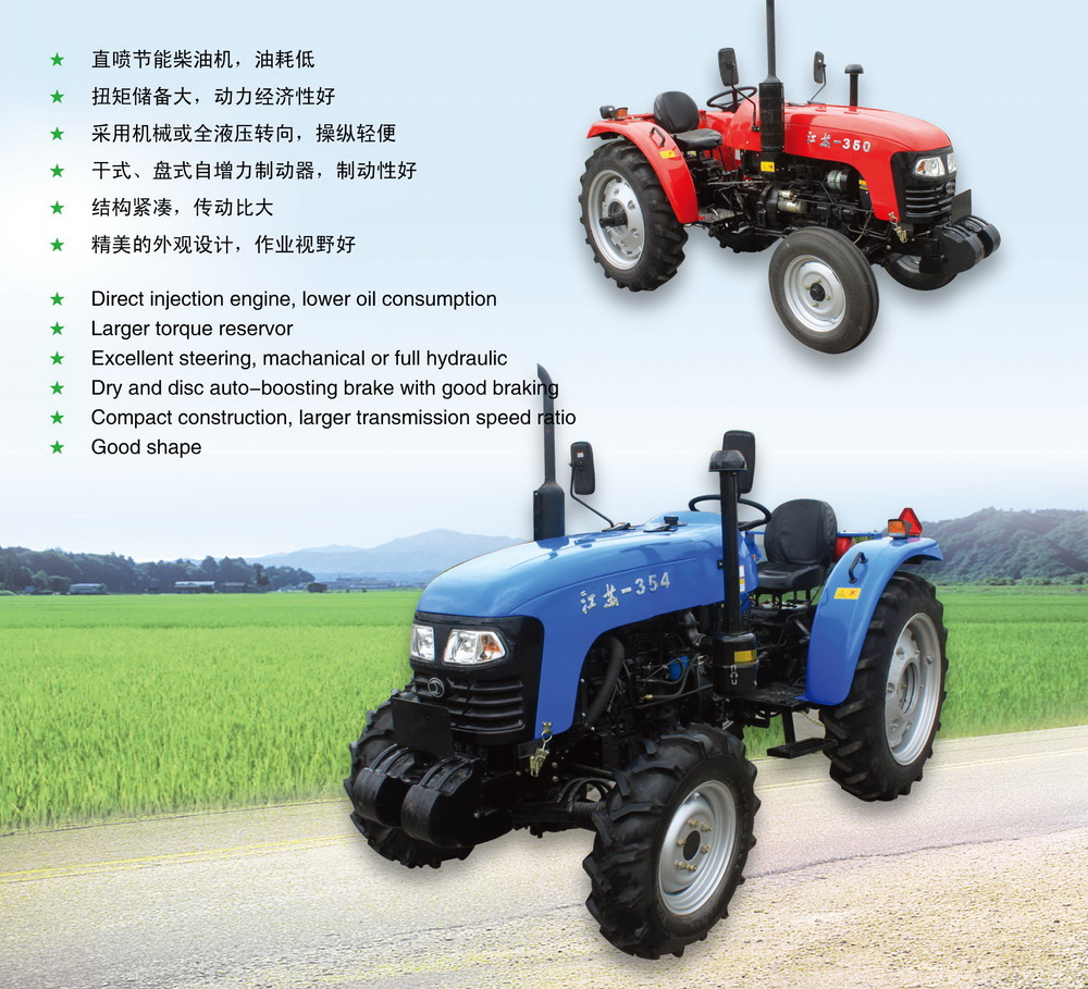 china manufacturer and factory of tractor