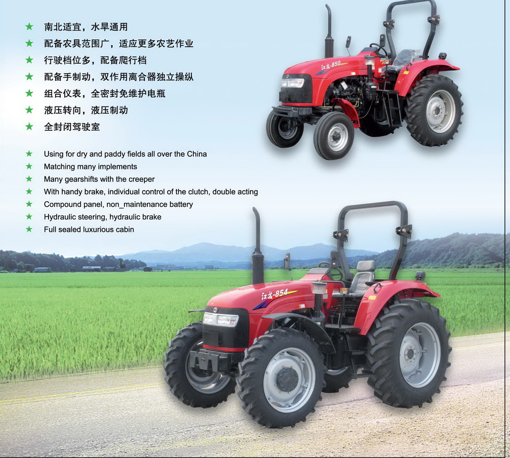 china manufacturer and factory of tractor