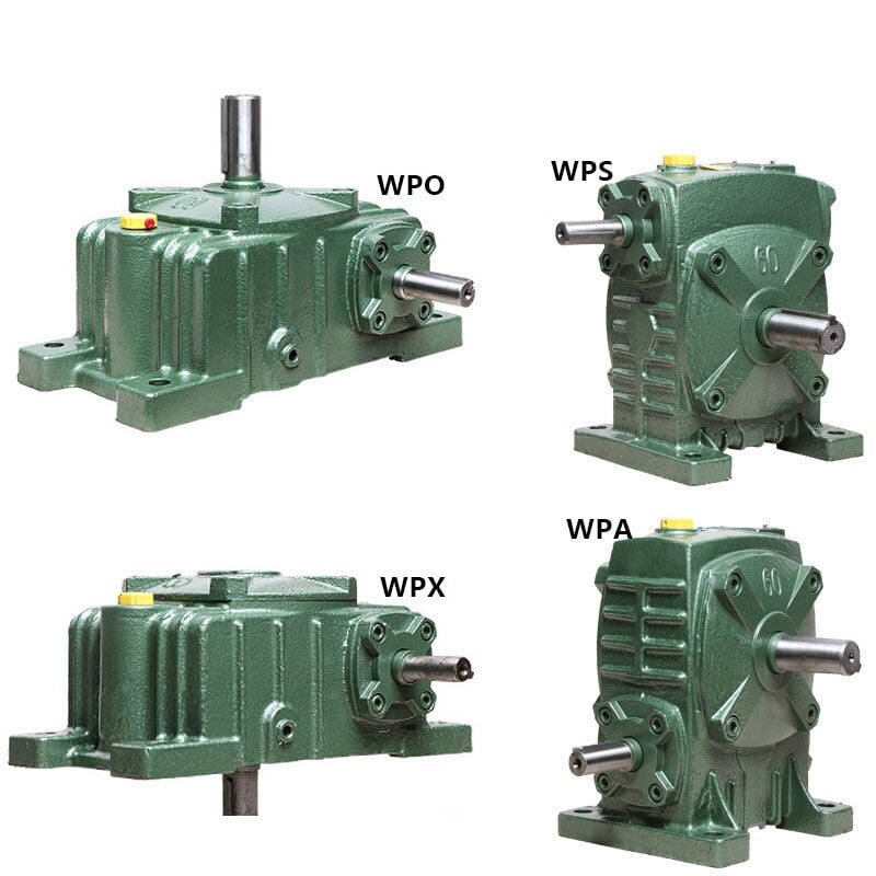 China best quality low sales price for high quality shaft input type Ca EPT Iron WP120 3KW ratio 1  30  Worm gear speed reducer WPO vertical small gear box  supplier Factory Manufacturer and Supplier -from Pto-shaft.com 