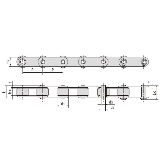 Best China manufacturer & factory Hollow pin conveyor chains C12AHB C12BHP C2042HP C2042H-HP C2052HP C2052HPF1 C2052HPF3 C2052H-HP C2062HP C2062H-HP C2062H-HPF3 C With high quality best price 