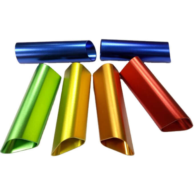 OEM  Lowest price High Quality CNC Custom Anodized Threaded Rectangular Aluminum Tube