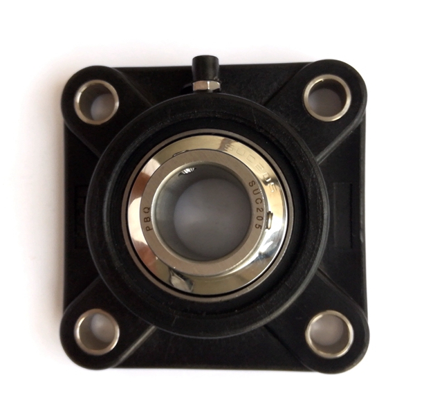 China  best quality Bearing Manufacturer With Plastic Housing Stainless Steel Material SUCF205  Pillow Block Bearing