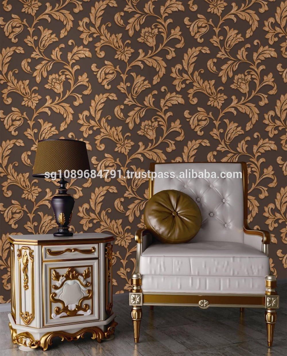 Wholesale 3d vinyl wallpaper for decoration home wallpaper Wallpaper