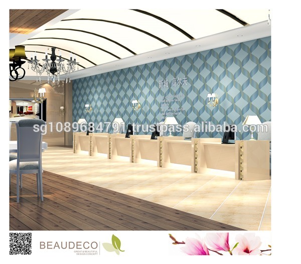 new 3D vinyl wallpaper wallcovering for living room 3d wall paper home wallpaper decoration